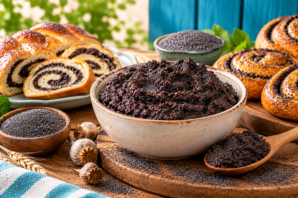 Начинка маковая готовая сод.цельного мака 20% 20 кг