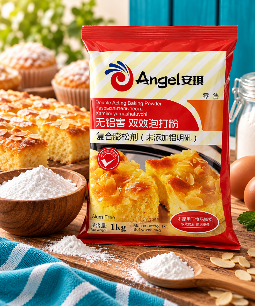 Разрыхлитель теста двойного действия Angel (доз.0,5-2,0%) 1кг/10 кг